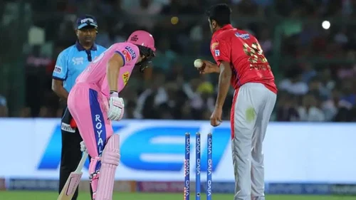 Ravichandran Ashwin Mankading Jos Buttler