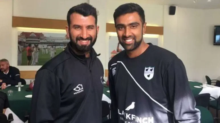 Ravichandran Ashwin And Cheteshwar Pujara