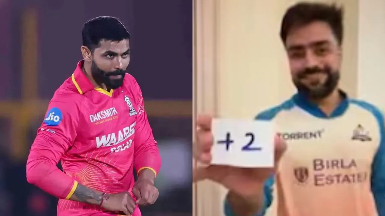 Rashid Khan trolls Ravindra Jadeja with viral “empty pockets” celebration after GT’s win