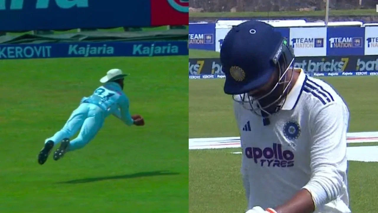 Ravindra Jadeja falls to Pasindu Sooriyabandara&rsquo;s blinder in India vs Sri Lanka 1st Test