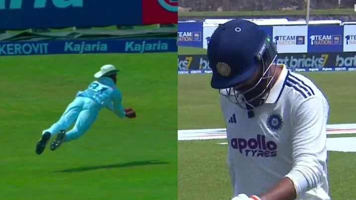 Ravindra Jadeja Falls To Pasindu Sooriyabandara S Blinder In India Vs Sri Lanka 1st Test
