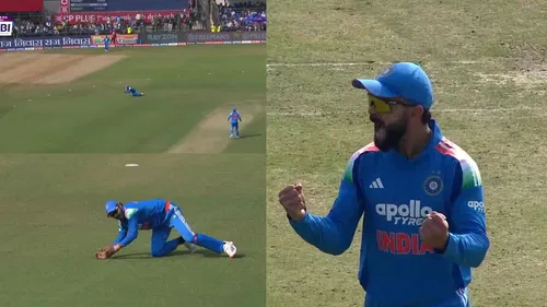 Ravindra Jadeja Takes Stunner To Dismiss Will Young Virat Kohli Erupts