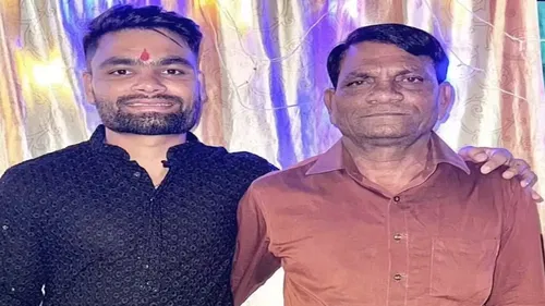 Rinku Singh And His Father