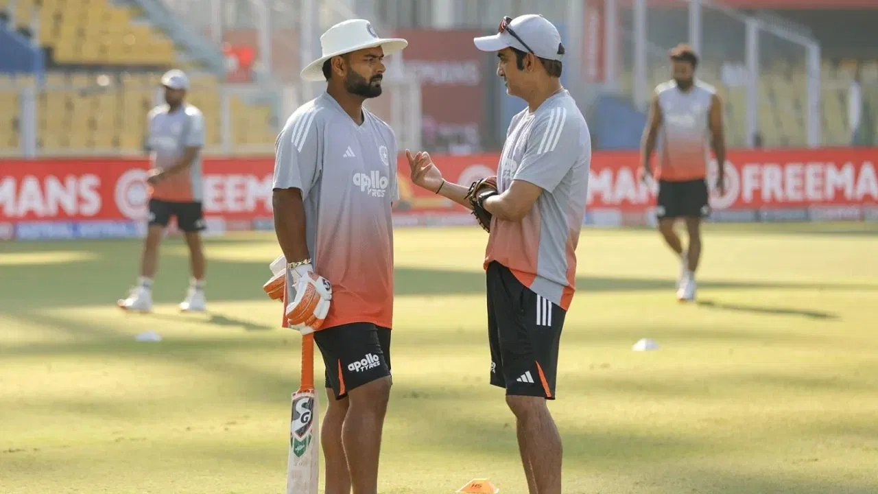 Rishabh Pant Gautam Gambhir