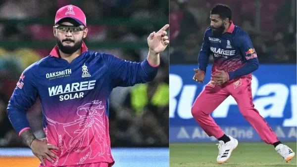 Riyan Parag And Ravindra Jadeja Rajasthan Royals RR