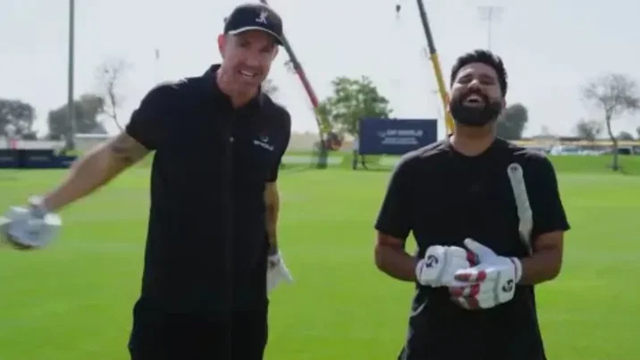 Rohit Sharma And Kevin Pietersen
