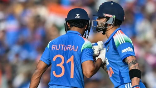 Ruturaj Gaikwad And Virat Kohli