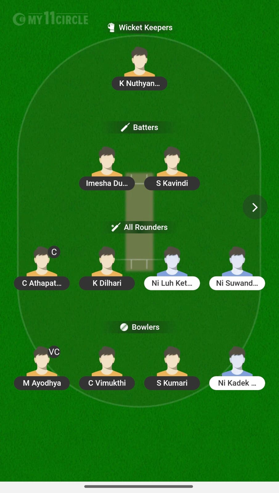 SL W Vs INDO W SL W Vs INDO W