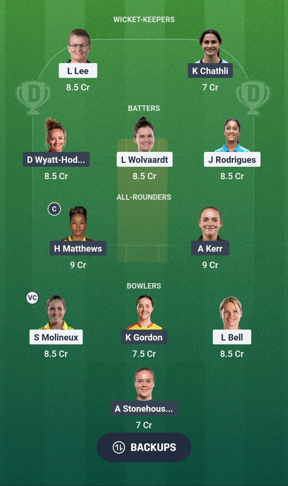 sob w vs ml w1 