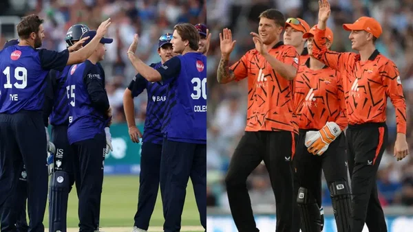 SUL vs LDN, Sunrisers Leeds vs London Spirit
