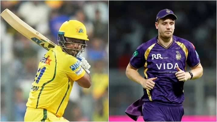 CSK's Sanju Samson And KKR's  Cameron Green