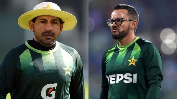Sarfaraz Ahmed And Mike Hesson