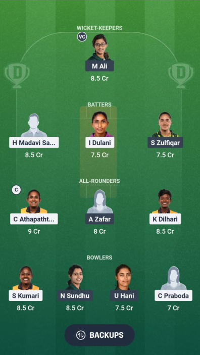 SL vs PAK 