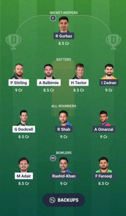 IRE vs AFG IRE vs AFG