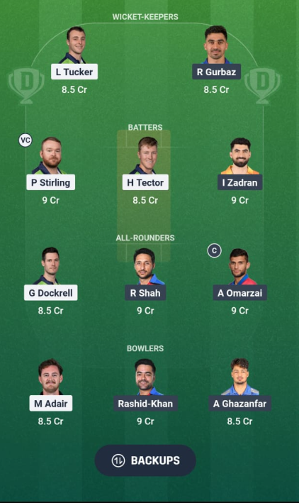 IRE vs AFG IRE vs AFG