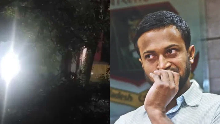 Shakib Al Hasan S House Attacked With Bomb Property Vandalised