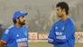 Shivam Dube and Rohit Sharma