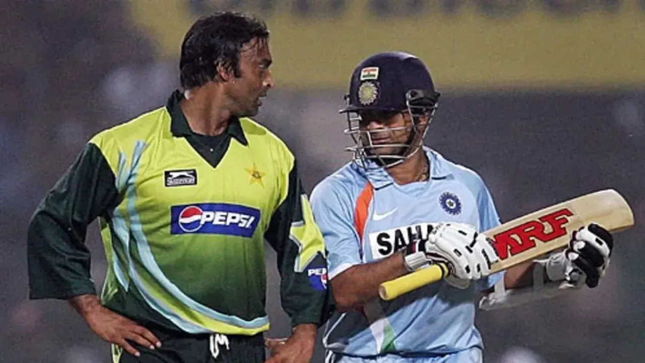 Shoaib Akhtar Sachin Tendulkar