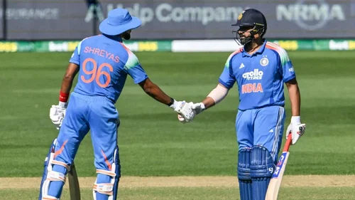 Shreyas Iyer And Rohit Sharma