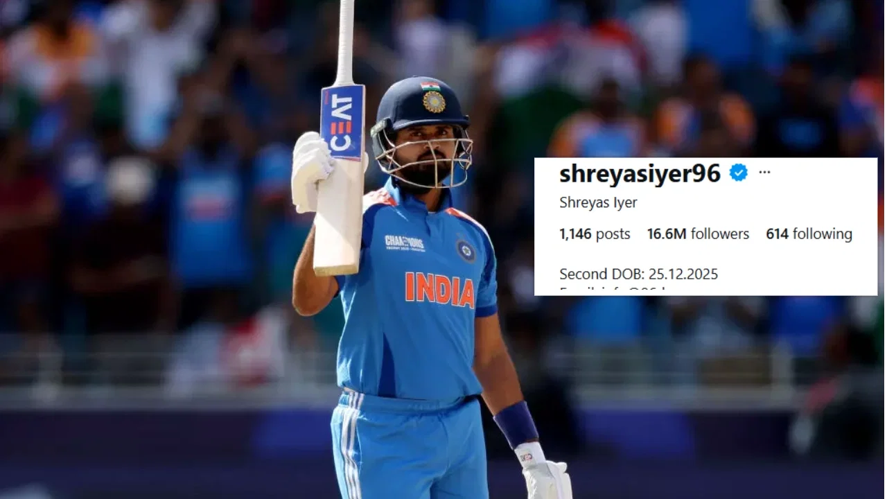 Shreyas Iyer S Second DOB Instagram Bio Explained