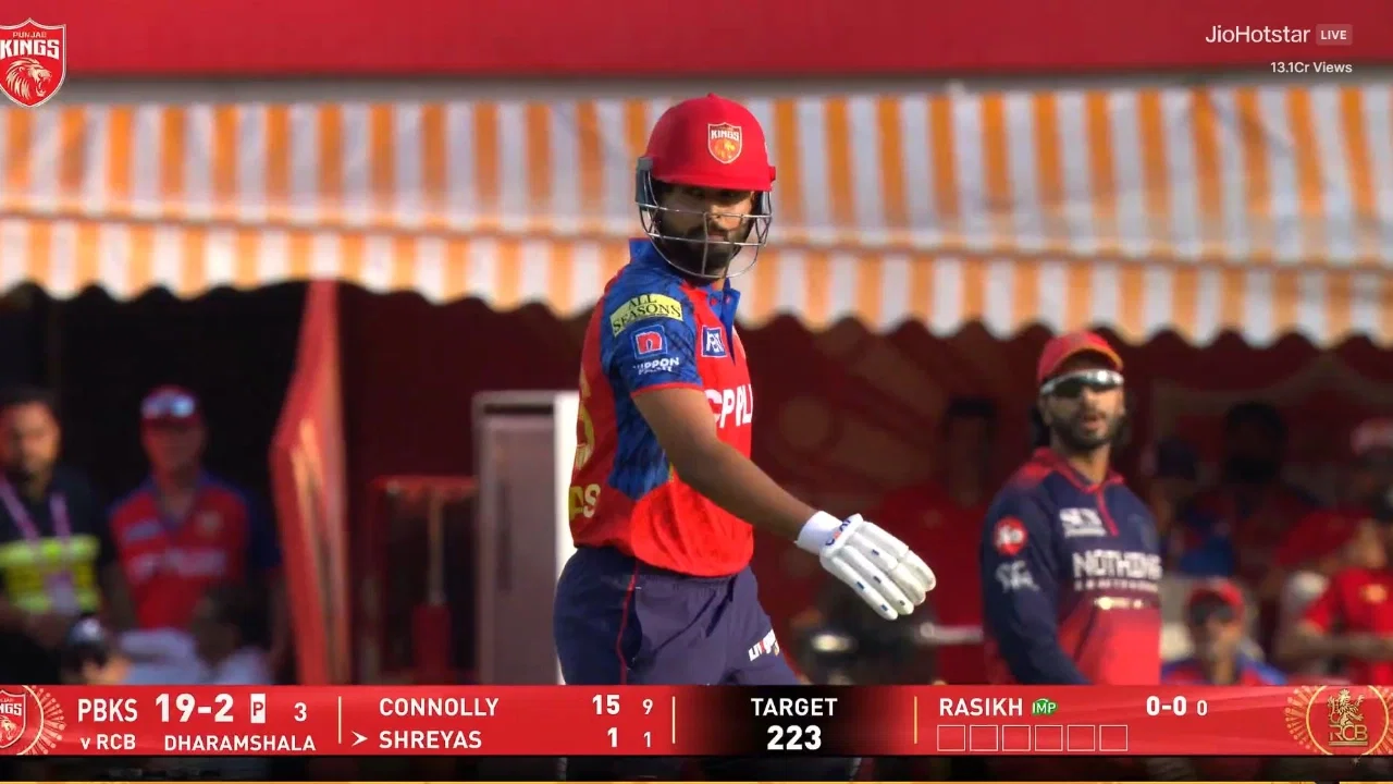 Exposed: Fans troll Shreyas Iyer as PBKS captain departs for another low score against RCB