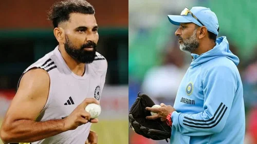 Sitanshu Kotak Mohammed Shami