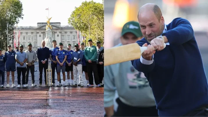 Sourav Ganguly, Brian Lara Join Prince William for Cricket Match