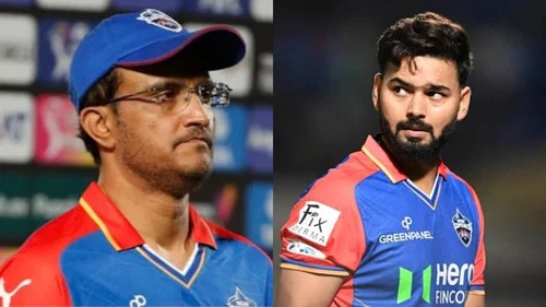 Sourav Ganguly Rishabh Pant