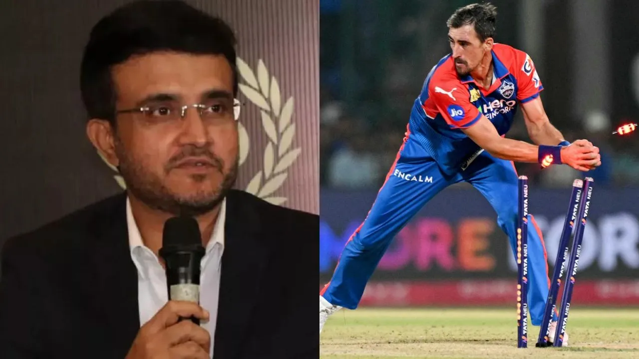 Making Indian team is easier than IPL team: Sourav Ganguly on Mitchell Starc uncertainty