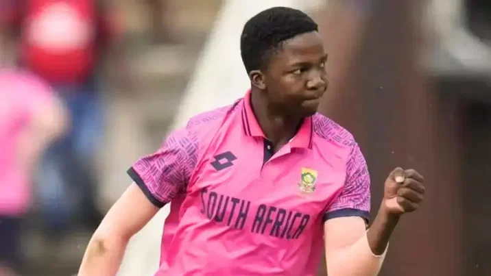South Africa Fast Bowler Kwena Maphaka