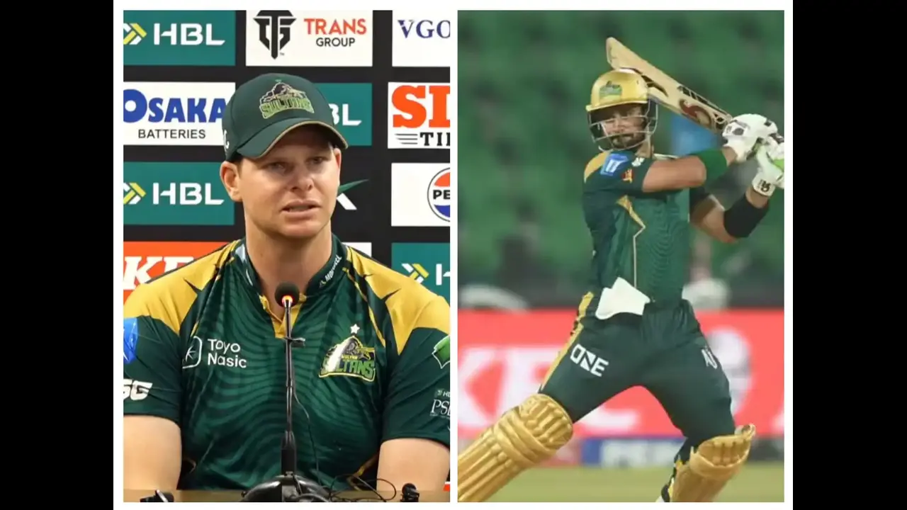 Steve Smith And Sahibzada Farhan 1