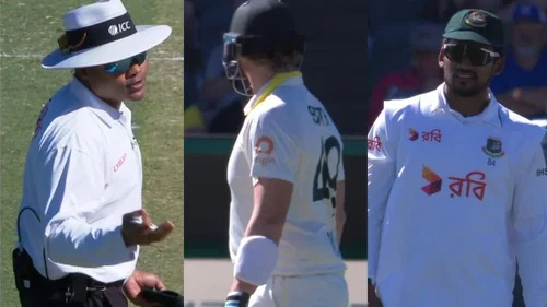 Steve Smith Warned By Umpires