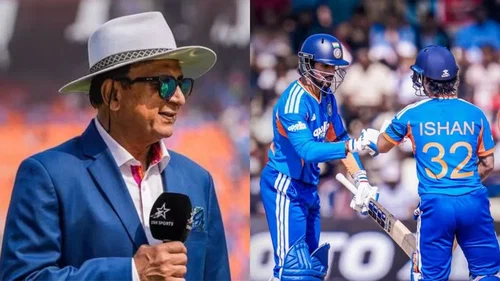 Sunil Gavaskar, Tilak Varma and Ishan Kishan