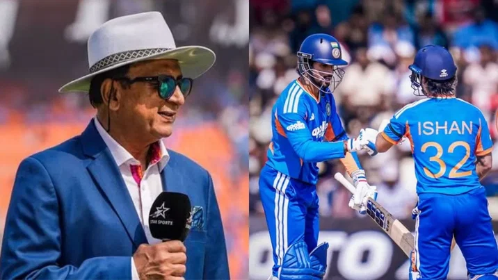 Sunil Gavaskar, Tilak Varma and Ishan Kishan
