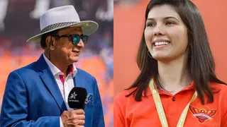 Sunil Gavaskar And Kavya Maran