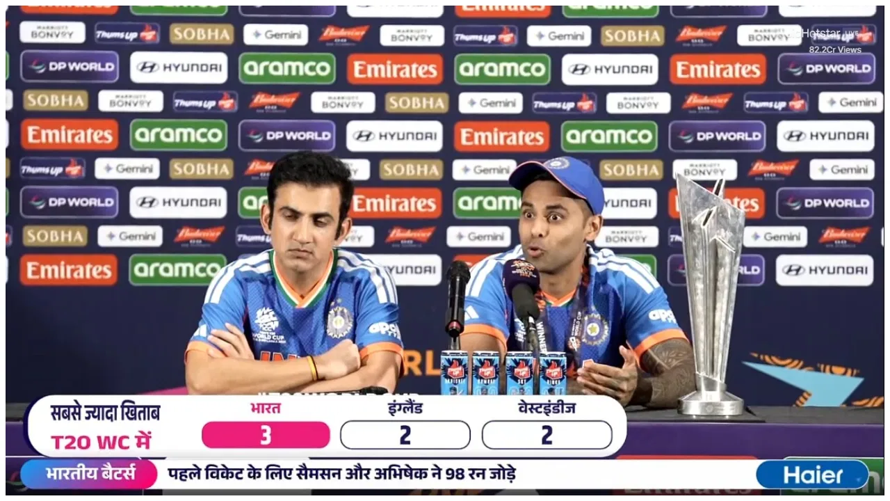 Suryakumar Yadav and Gautam Gambhir