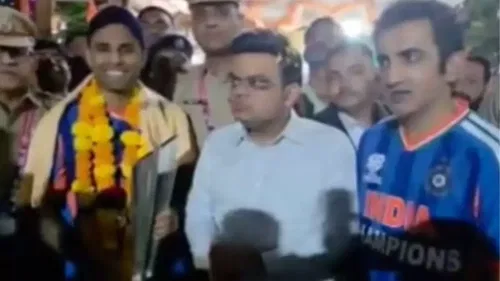 Suryakumar Yadav Gautam Gambhir And Jay Shah