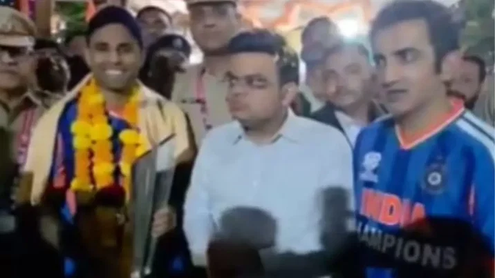 Suryakumar Yadav Gautam Gambhir And Jay Shah