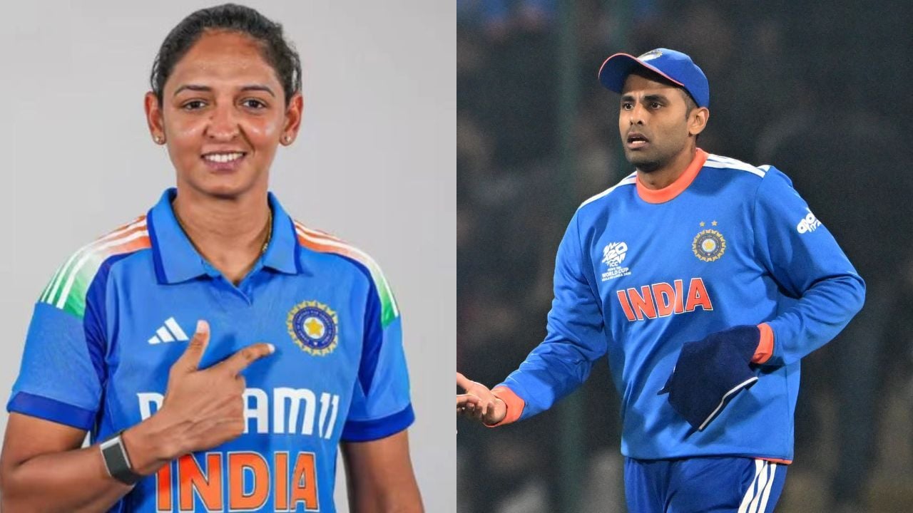 India skipper Suryakumar Yadav and Harmanpreet Kaur