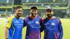 Suryakumar Yadav With Rohit Sharma And MS Dhoni