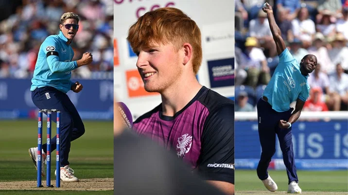 Thomas Rew Jofra Archer Jacob Bethell England Squad
