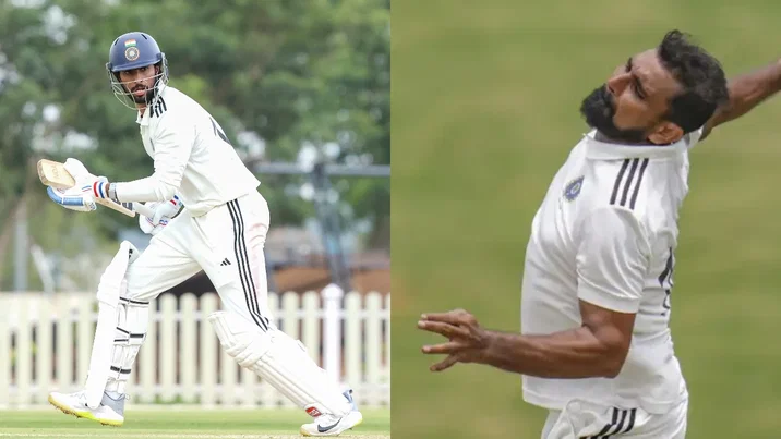 Tilak Varma And Mohammed Shami