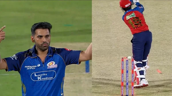 Deepak Chahar brings out special celebration after rattling Priyansh Arya’s stumps in IPL 2026