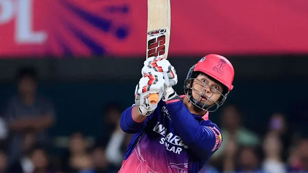 Vaibhav Sooryavanshi hist first ball six to Jasprit Bumrah in RR vs MI clash