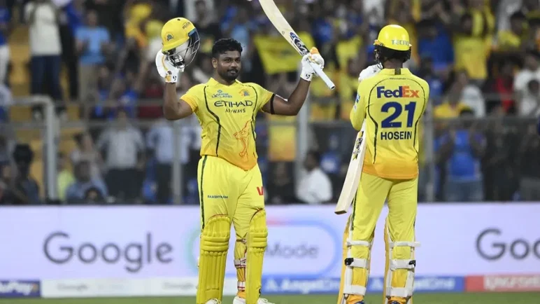 Fans hail Sanju Samson after stunning century vs Mumbai Indians in IPL 2026