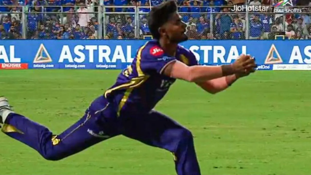 Ankul Roy takes off a blinder to dismiss Rohit Sharma in IPL 2026