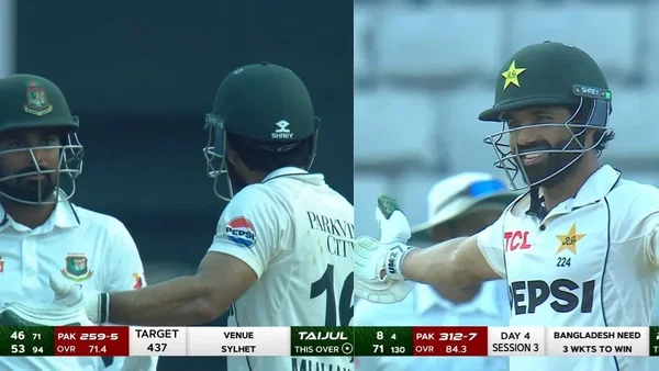 Bangladesh stars brutally sledge Mohammad Rizwan; Nahid Rana angrily fires ball