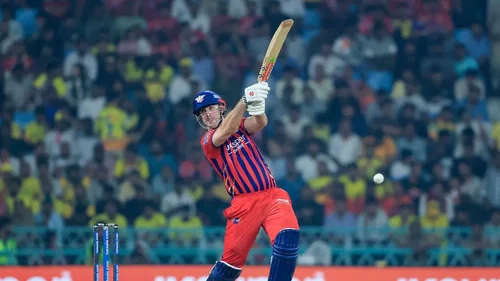 6,6,6,6,4! Mitchell Marsh smashes 28 runs off Anshul Kamboj in LSG vs CSK clash