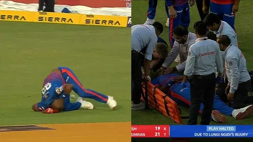 Lungi Ngidi RULED OUT? DC pacer suffers a fatal head injury while taking Priyansh Arya’s catch in DC vs PBKS clash