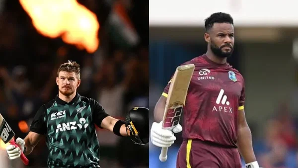 Glenn Phillips surpasses Shai Hope to set new T20I record against India